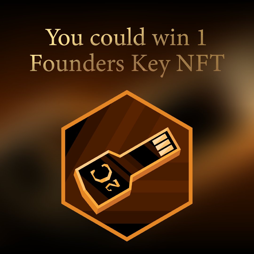 collectorsclub7's tweet image. 🎁 10k Follower Giveaway 🎁
​
​To celebrate our return to the 10k club we are giving away 1 Founders Key worth 0.069Ξ!
​
​To enter:
​• Like
​• RT
​• Join Discord &amp;amp; open a ticket to show proofs for the other requirements
​discord.gg/tj7cDWQyqn
​
​#NFTGiveaway #EthereumNFTs
