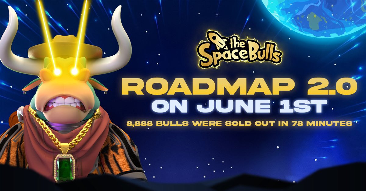 CookNSouls's tweet photo. This is gonna be HUGE !🤯🫣 This team has been putting in work for a Major #comeback this will definitely bring something to the #NFT world they NEVER expected #TheSpaceBulls are setting out to be one of the #BEST #NFTCommunity out there! #Ethereum #openseanfts @TheSpaceBulls https://t.co/ZawzkGmFPf