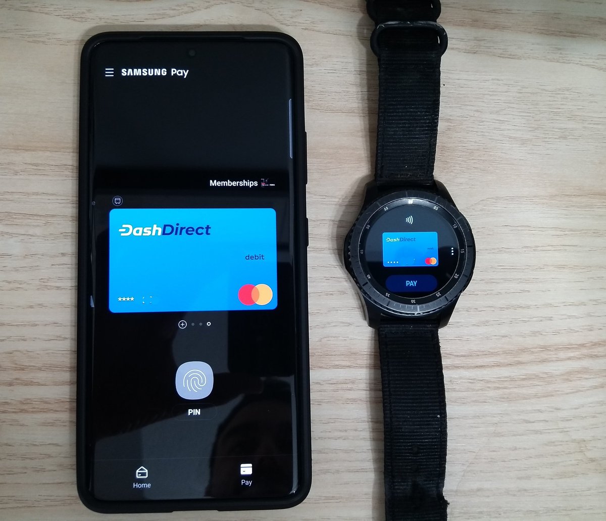 rebelOnCrypto's tweet image. I think I have tapped into the unannounced @Dashpay #DashDirect feature, but I managed to add it to my Samsung Pay!👌Awesome! Waiting for the native #DashDirect NFC support though.