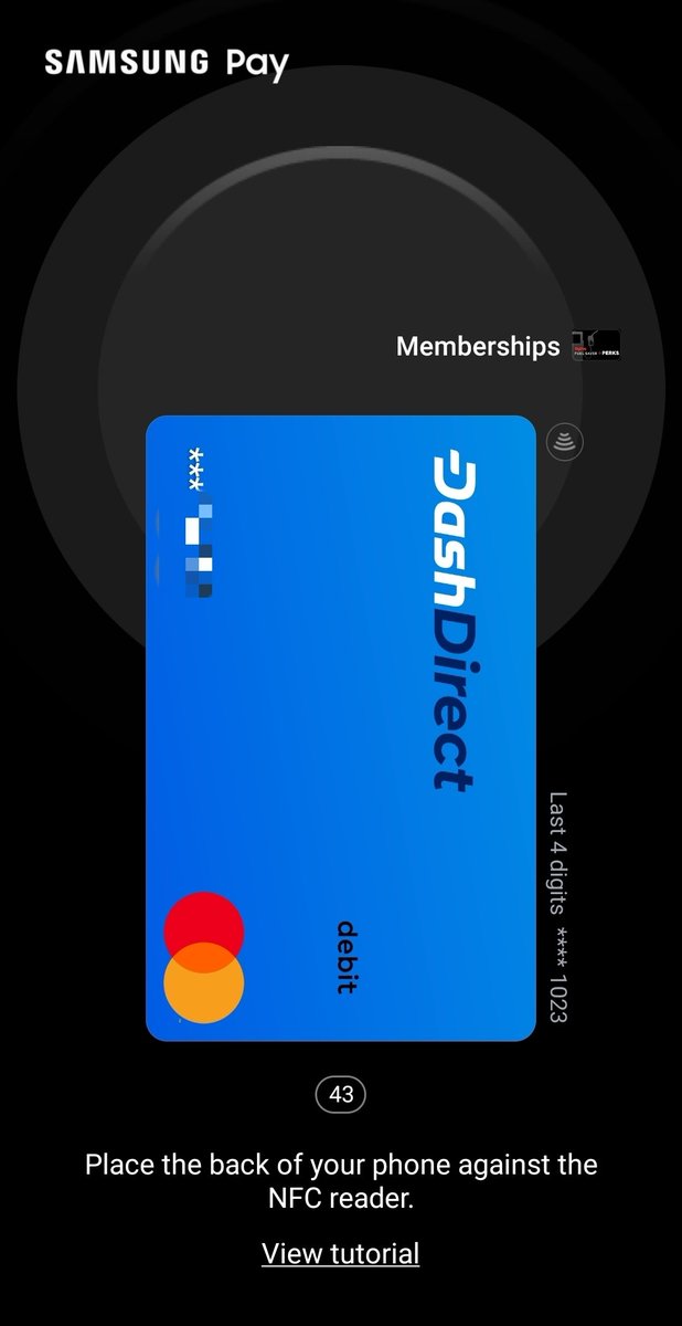 rebelOnCrypto's tweet image. I think I have tapped into the unannounced @Dashpay #DashDirect feature, but I managed to add it to my Samsung Pay!👌Awesome! Waiting for the native #DashDirect NFC support though.