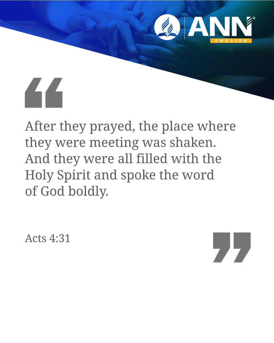 adventistchurch's tweet photo. It is easy to talk about things that we want to see happen, but when was the last time you prayed deeply for the Holy Spirit to be in your leaders? Each member interceding to God on the behalf of their leaders would change the church.
#GCSessions #AdventistChurch #Adventist https://t.co/vDYFjP9G5H