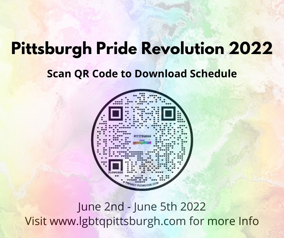 pghpride_offic's tweet photo. Pittsburgh Pride Group Presents the 2022 Pittsburgh Pride Revolution: Stand Up Fight Back from June 2nd - June 5th!

Scan the QR code below to download the schedule!

#pittsburghpriderevolution #pittsburghpride #pittsburgh https://t.co/A0lxgo2ZlT