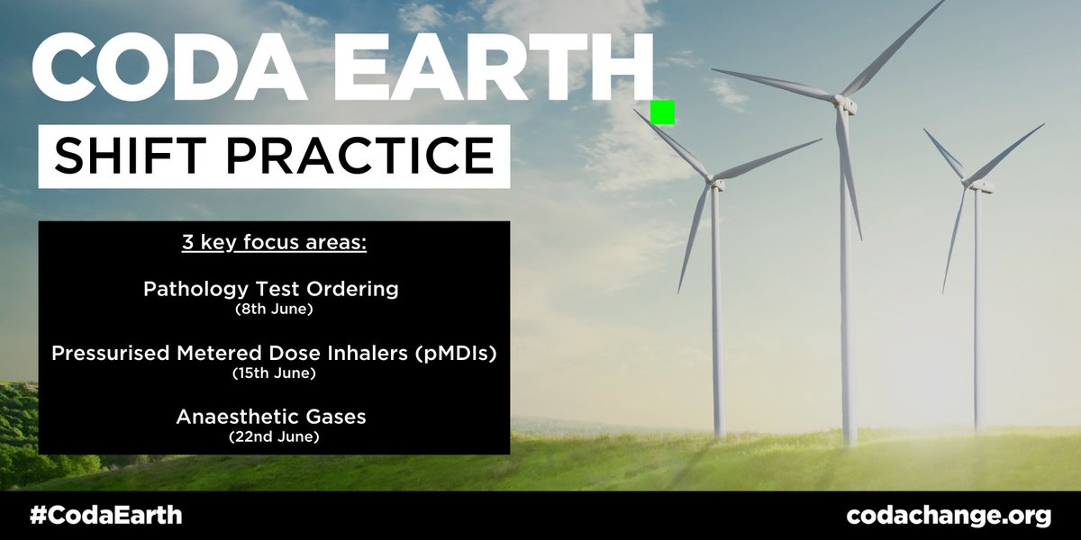 codachange's tweet photo. The 1st domain of the #CodaEarth ACT step is #ShiftPractice.
This domain allows you to make immediate, real-life changes to your own #clinicalcare!
On 8 June #ShiftPractice will assess how you can reduce #Pathology Test Ordering within your practice.
https://t.co/EHMVrjgq6n https://t.co/Ek5Iw86h4O