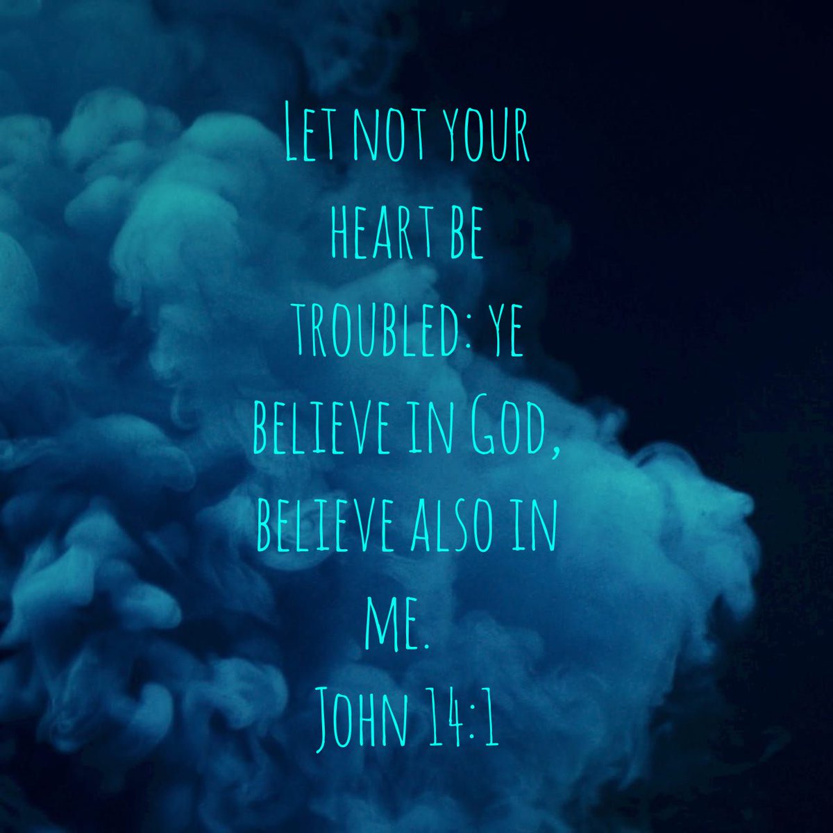 Let not your heart be troubled: ye believe in God, believe also in me.
John 14:1 KJV

bible.com/bible/1/jhn.14…