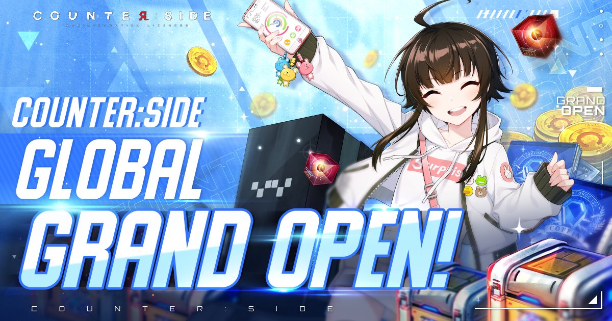 CounterSideGBL's tweet image. 📢 Counterside's Global Server is finally up and running!!!!! Want to give it a taste?

【Game Download】
 - Google Play: bit.ly/3LECrYp
 - Apple Store: apple.co/3sReQ04

Enjoy! 🥰

For more: counterside.com/post/countersi…

#CounterSideGlobal #CounterSide