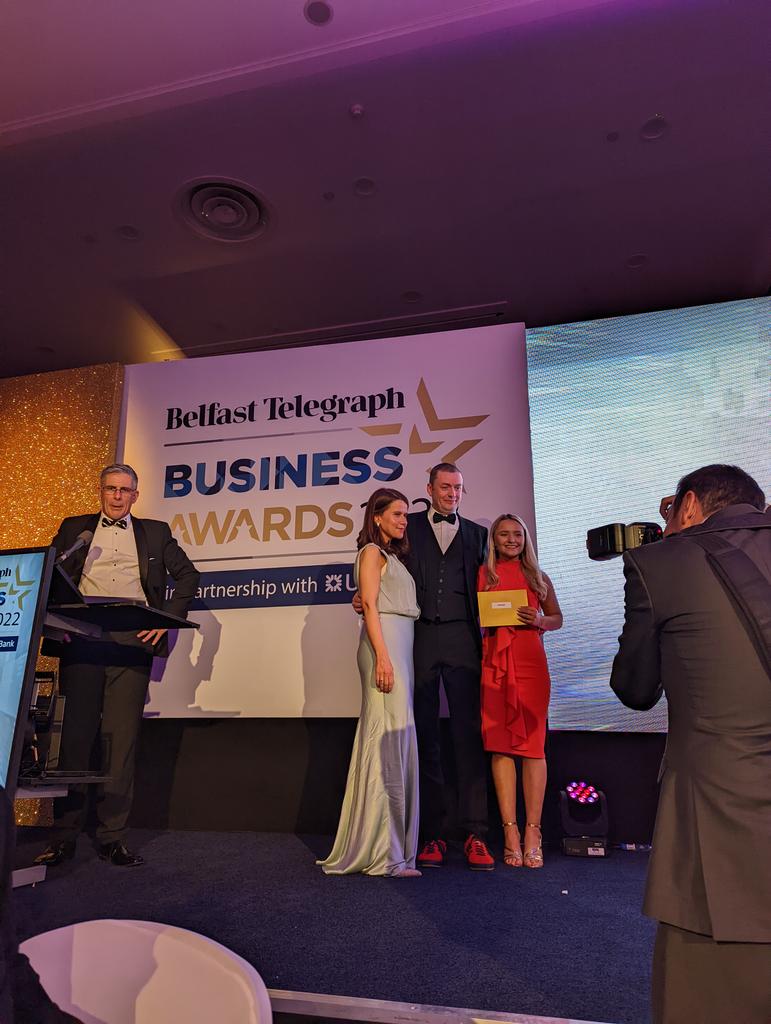 What a brilliant first night back to awards ceremonies at the #BelTelAwards! A packed room, a brilliant atmosphere and a true celebration of businesses in all shapes and sizes. Huge congratulations to all our pitchers, you all smashed it 🎉👏🏻