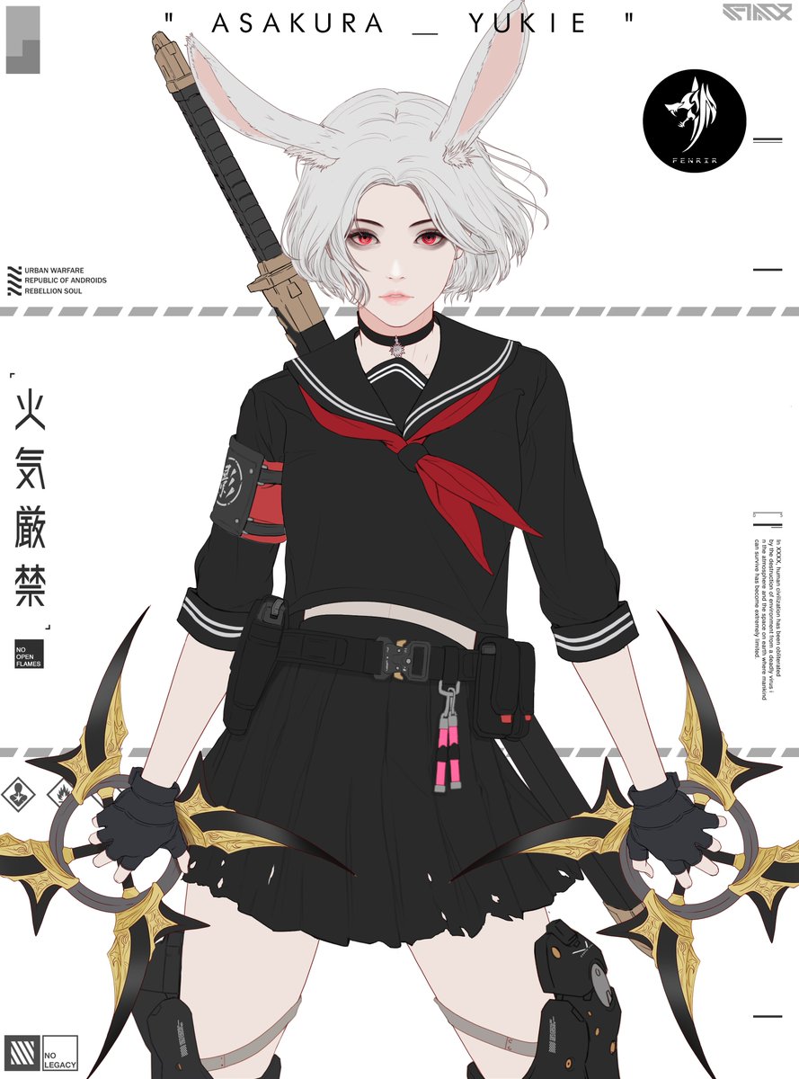 Wow, I was really surprised to see this.😳♥️ ONI SCYTHES !!! It is an honor to be named on this enormous project 
<a href="/GENESIS_SENSHI/">The Girls of Armament Redirect</a>. I think I got too much of a present. THANKS 
<a href="/GHARLIERA1/">GHARLIERA</a>!♥️♥️

My heart beats every time I see it...♥️
And... I think my senshi is the cutest.😚🐰