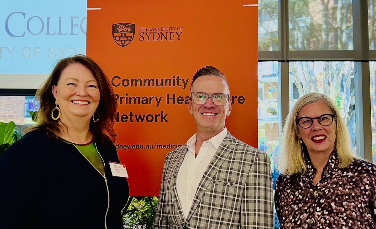 @ProfBrendan great to meet you yesterday. Excited to see you bring your wealth of experience to the role highlighting the efficacy of Nursing in the Community #partnerships #advocacy #education #research @Sydney_Uni #FMH #nurseswhereyouneedthem @Regal_Health