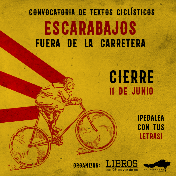 juandepapel's tweet photo. ¡Abrimos convocatoria ciclística con #LIBR05!
Las bases estan en el formulario: https://t.co/aKMjEYwupB https://t.co/qWgeyL3nk4