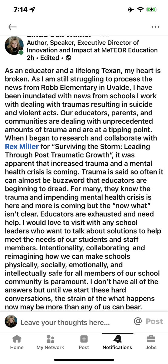 EducatorLg's tweet photo. We can’t keep politicizing this to meet agendas. This is a wicked problem that needs collaborative solutions. Instead of pointing fingers, we need to reach out for other hands. We are better together.  @MeteorPub https://t.co/gwknl8INwe