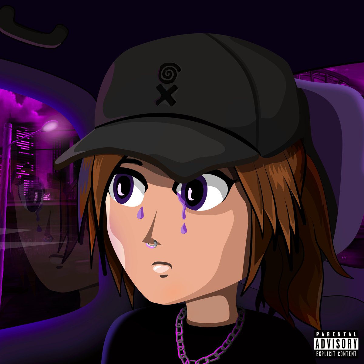 Cover art by mee🖌️
<a href="/HXDY2424/">HXDY</a> @LXWLESS777 @Rossi199x new track out now, got check it🎵

open.spotify.com/track/2hQivmk0…

#emorap #ukemorap #anime #trap #uktrap #graphicdesign #illustration