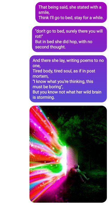 I wrote a poem... Enjoy.  #poetrycommunity #POEMS #FYP https://t.co/pyZuhD5ov6<a href="/tag/poetrycommunity"class="tags">#poetrycommunity</a><a href="/tag/poems"class="tags">#POEMS</a><a href="/tag/fyp"class="tags"><span>#fyp</span></a>