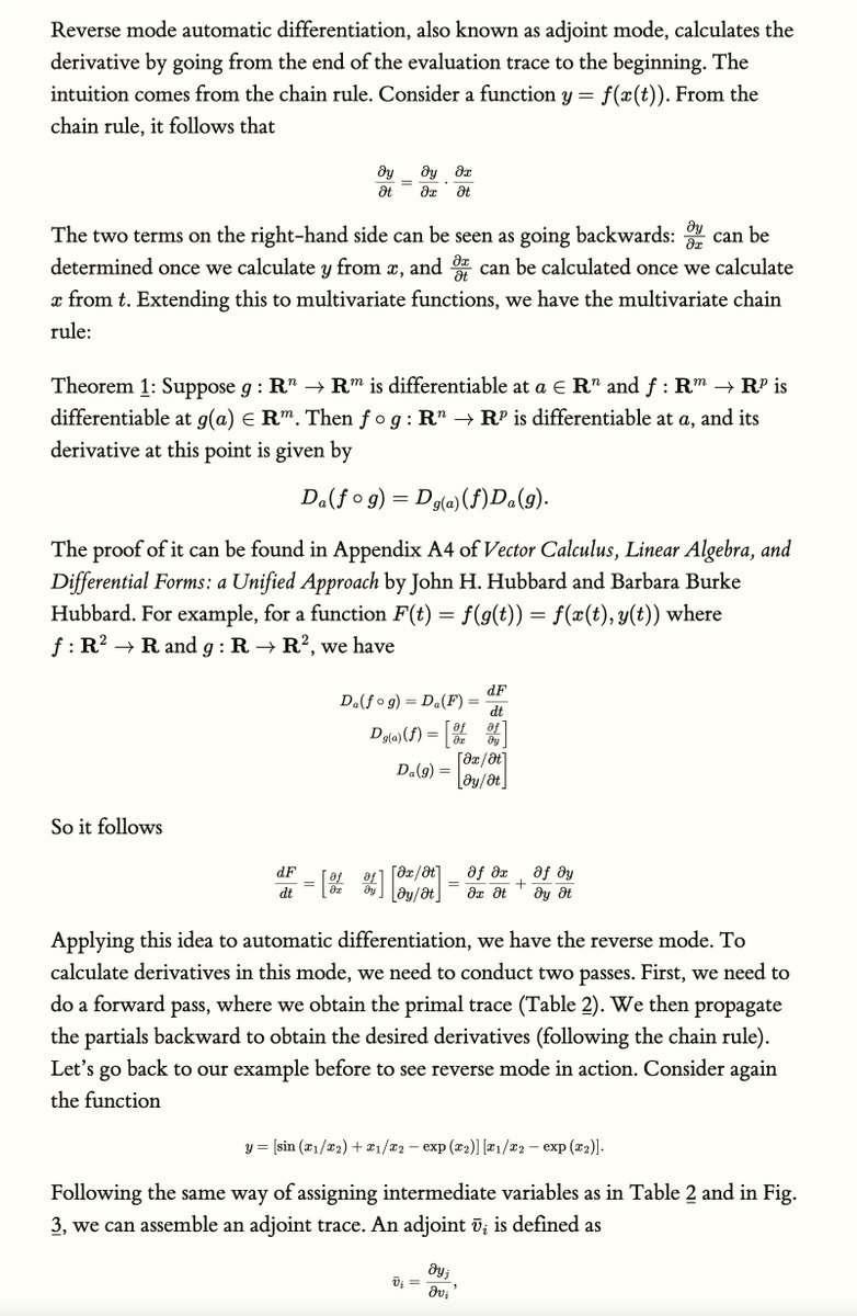 gp_pulipaka's tweet image. #AutomaticDifferentiation: Forward and Reverse. #BigData #Analytics #DataScience #AI #MachineLearning #IoT #IIoT #Python #RStats #TensorFlow #JavaScript #ReactJS #CloudComputing #Serverless #Linux #Mathematics #Programming #Coding #100DaysofCode 
bit.ly/3LTia1t