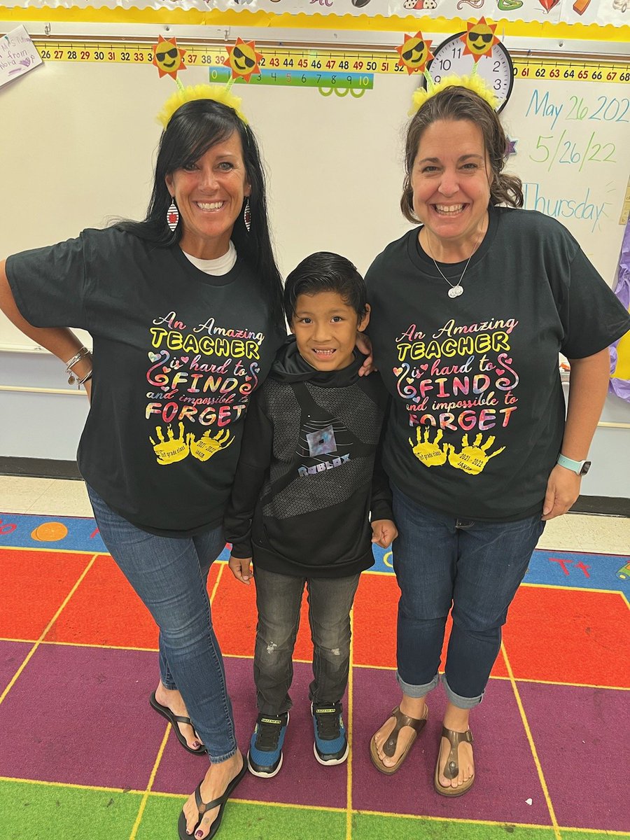 Bittersweet to say goodbye to these sweet firsties! We will miss these faces for sure!💜 2nd grade here they come!#ForeverFirstieFamily #purplepeople 
#lovemykiddos 
<a href="/TweetsBellamy/">BellamyTweets</a> 
<a href="/Akrpatterson/">Amber Patterson</a> 
<a href="/chawkfan91/">JB Kilpatrick</a> 
<a href="/MrsRossersClass/">Jennifer Rosser</a>