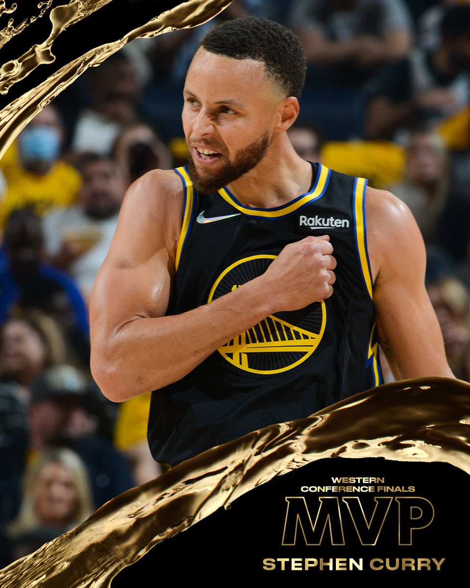 The first EVER Earvin ‘Magic’ Johnson Western Conference Finals MVP is none other than Wardell Stephen Curry II 👏