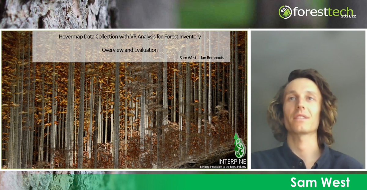 interpine_nz's tweet image. Our Remote Sensing Consultant, Sam West recently spoke alongside Jan Rombouts from OneFortyOne at #ForestTech 2022. Catch up on how #MLS #LiDAR from @emesent Hovermap are having an impact on the future of #forest #inventory.  player.vimeo.com/video/68452543…