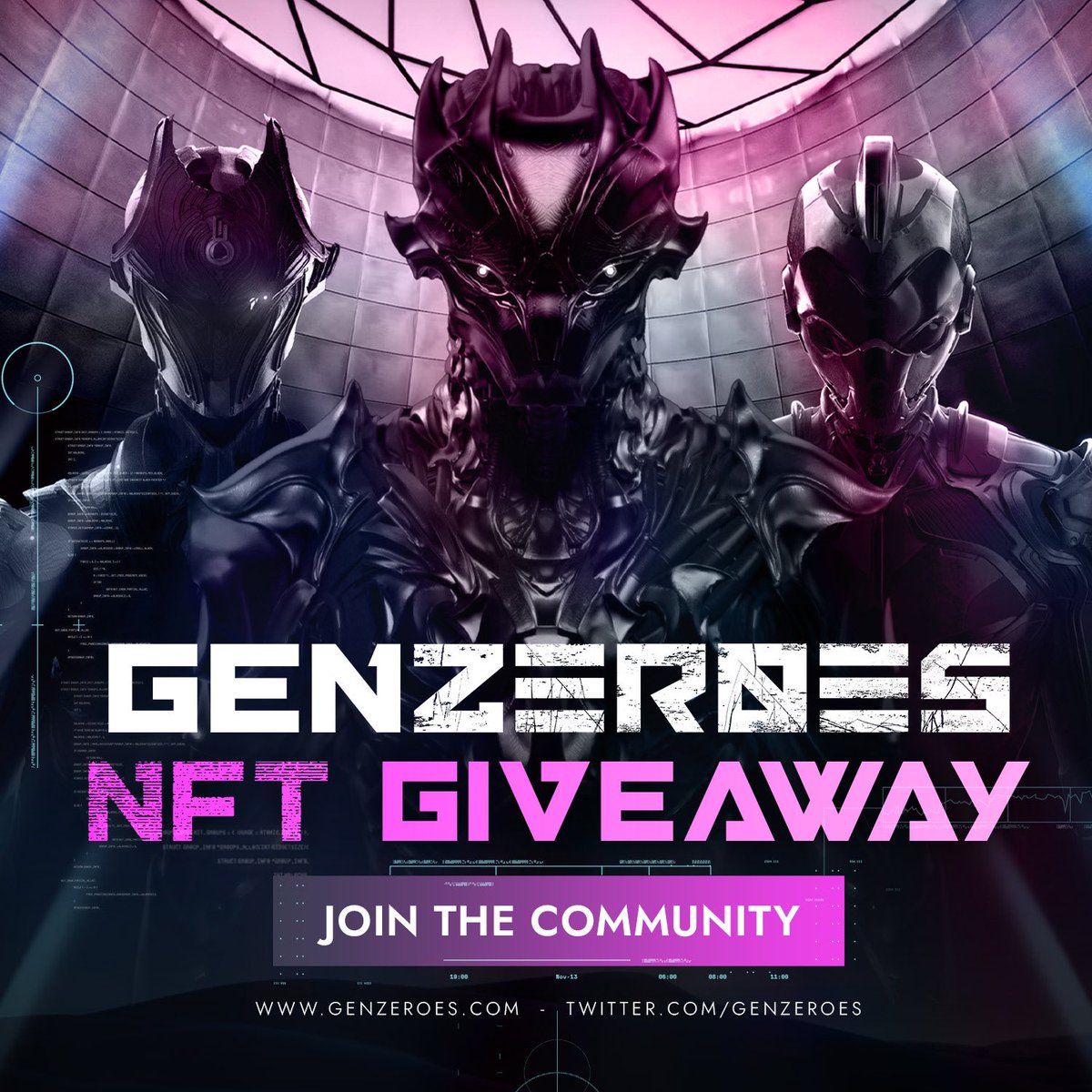 GenZeroes's tweet image. 🔥 Giving away 2x @GenZeroes whitelist spots 🔥

To enter: 

1️⃣ LIKE + RT
2️⃣ Follow @GenZeroes 
3️⃣ Drop your Discord ID
4️⃣ Tag your friends (unlimited entries)

Ends in 24h 👀