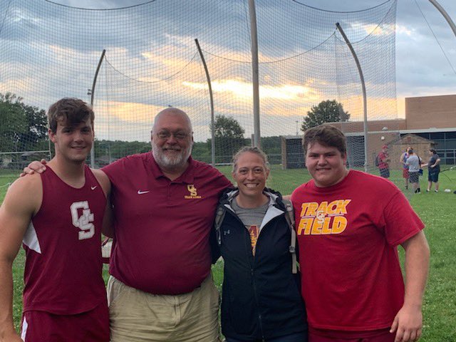STATE BOUND!!

Congrats to Titan throwers Sloan Cox &amp; Hank Kissel!! They will both be headed to State in Discus as Sloan finished 2nd at Regional tonight with a throw of 159’ 4.5” while Hank brought home 3rd with a 147’ 3.5” throw!!
Awesome job guys!!

#titanpride