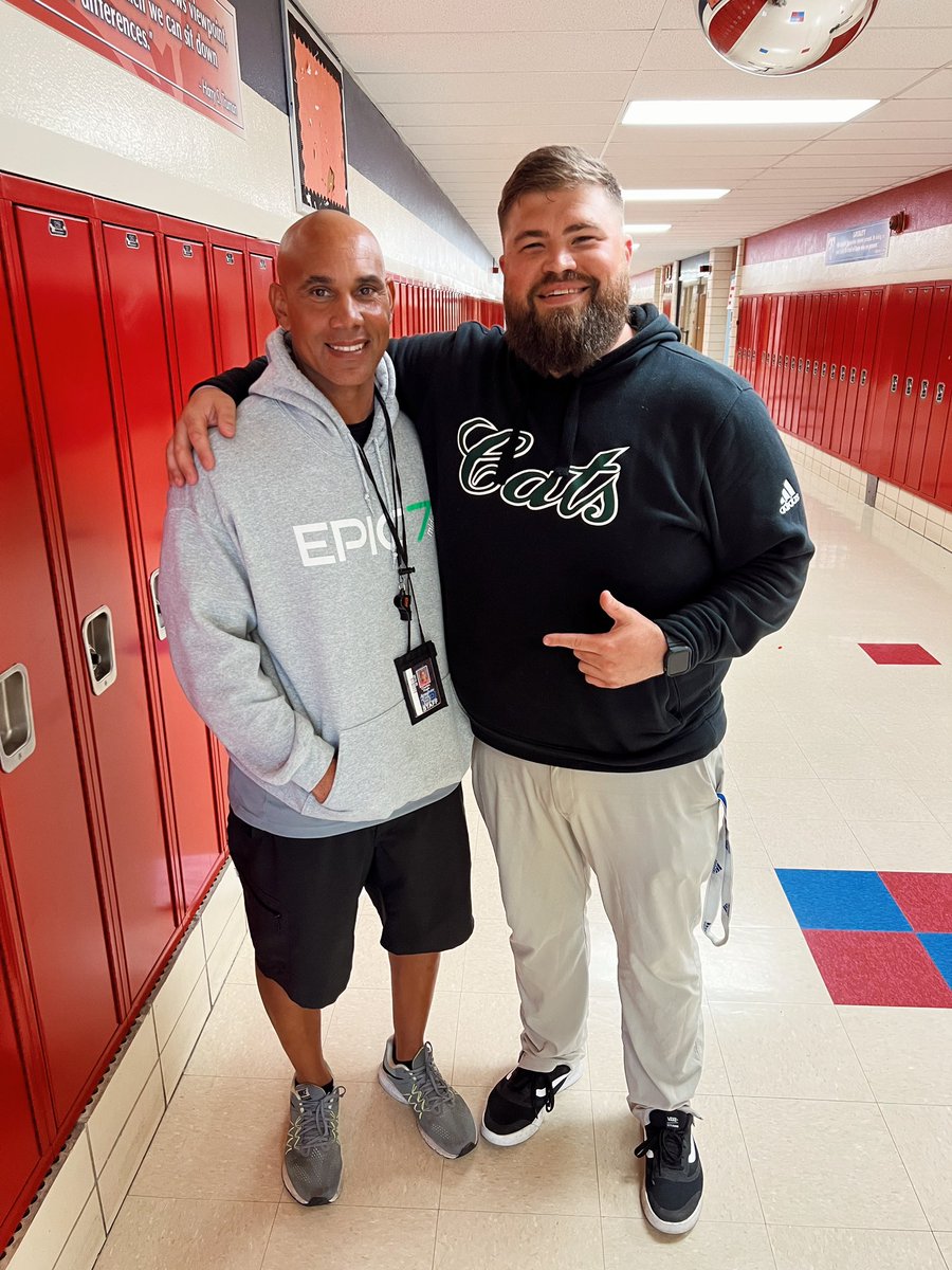 Tried for three years to get in the same building and same staff as this guy. Only got a year with him but it was one for the books for sure. High school coach to colleague, it’s a rare opportunity that I’ve benefited from tremendously. Relationships over everything else!