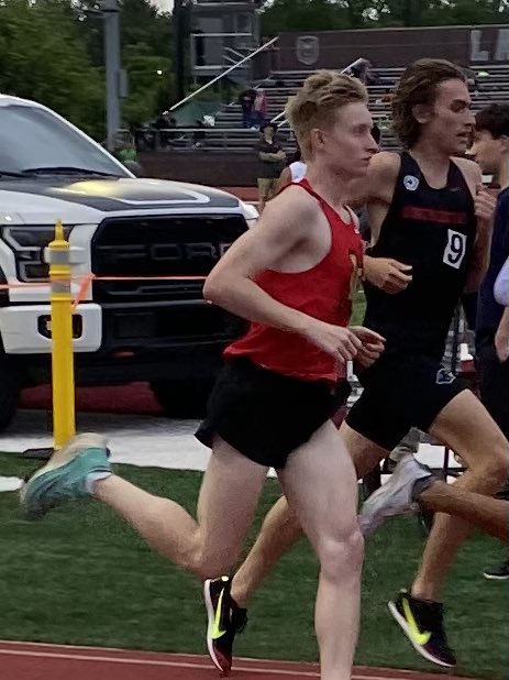 LionsAthletics's tweet photo. #LCSTRACK Your Flyin’ Lion, Noah Price,  finishes 4th in the 1600 and 10th in the 3200 at the Lawrence Central Regional!  Congrats on a great season!  Very proud! https://t.co/KV2nwkIijV