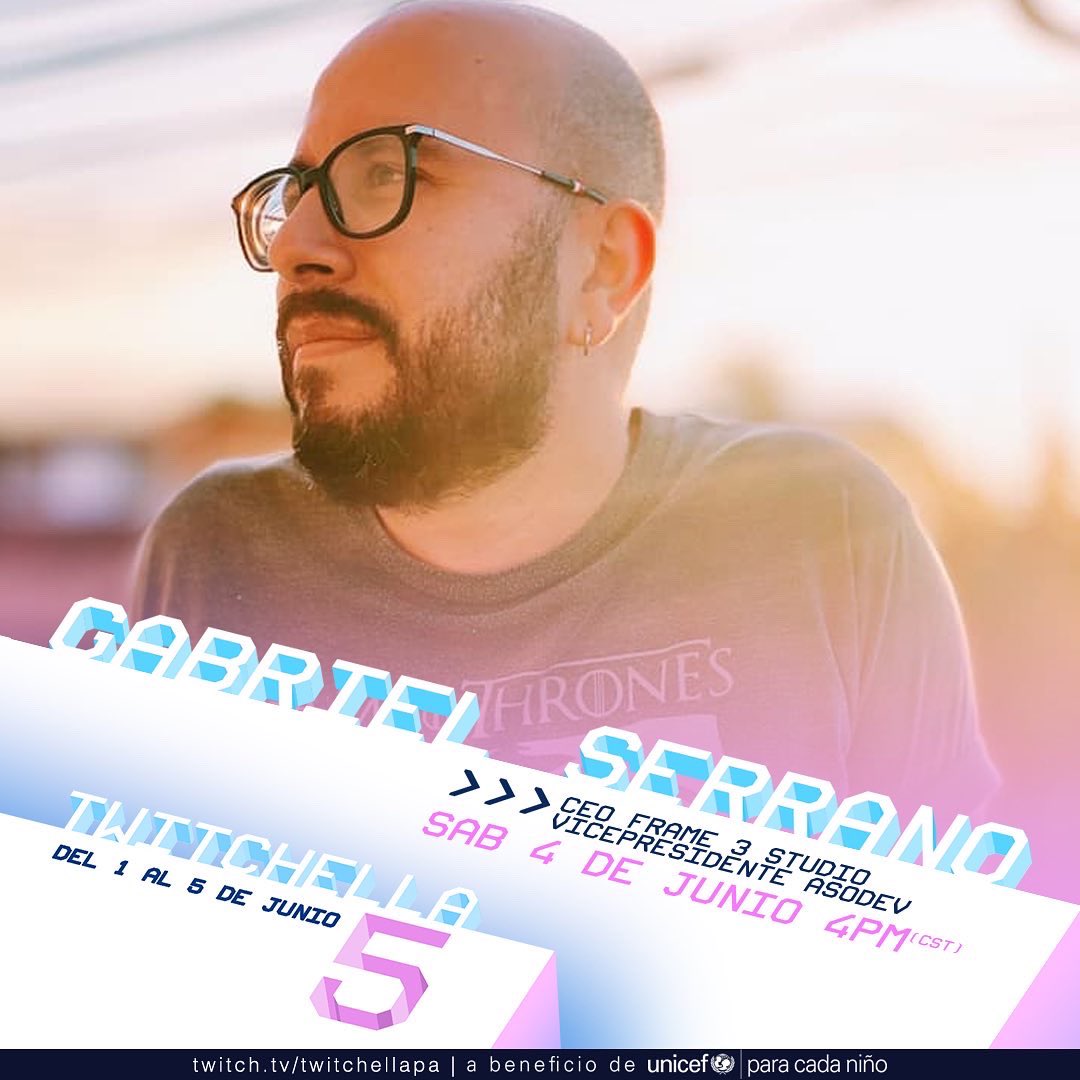 TwitchellaPA's tweet photo. ¿Eres desarrollador de videojuegos o te interesa hacer parte de esta industria? ¡No te pierdas nuestro panel de “Financiación, Distribución y Mercadeo de Videojuegos en América Latina” de la mano de tres expertos: Jürgen Avina, @AlessBiollo y Gabriel Serrano de @Frame3Studio! 💜 https://t.co/frgCPvvanO