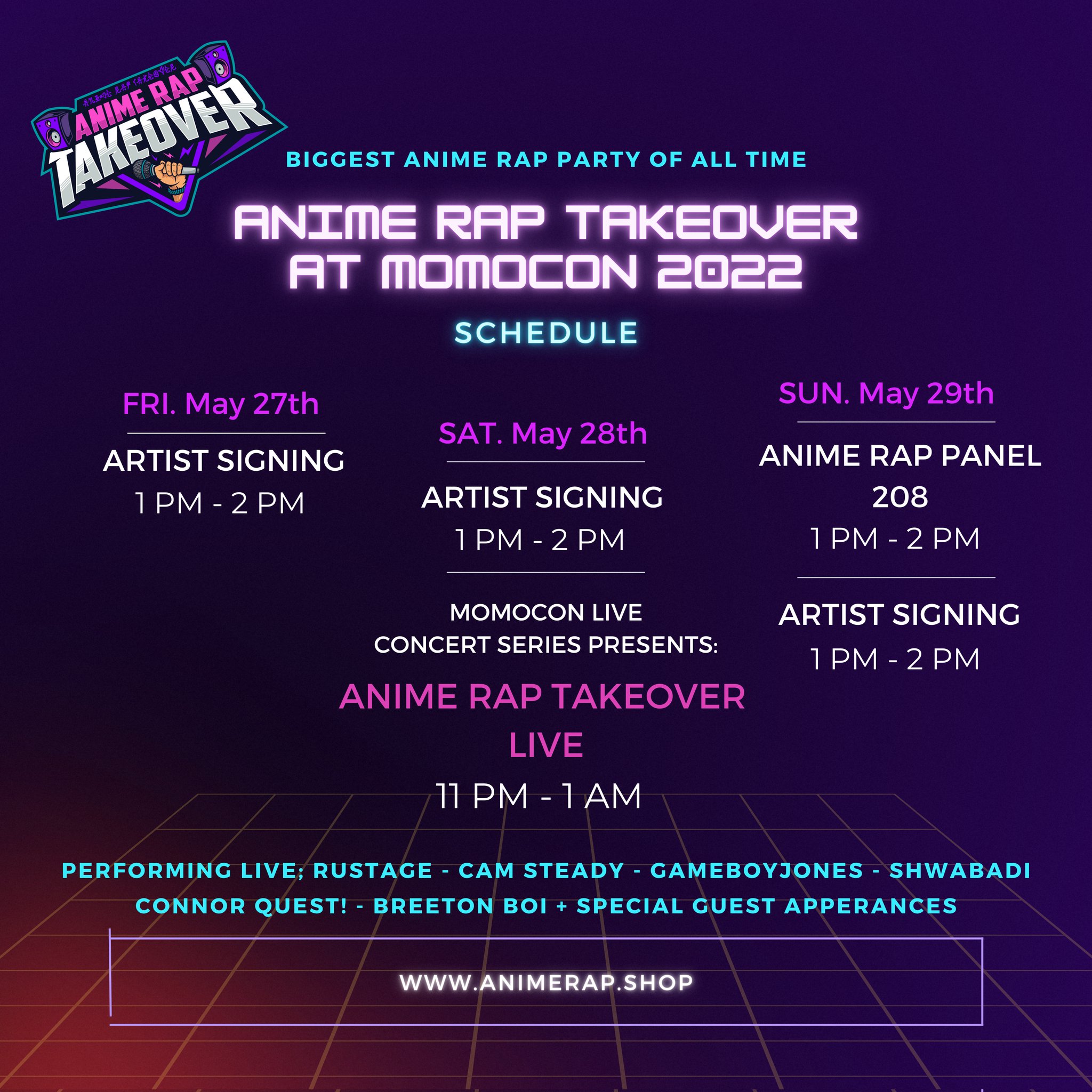 Shwabadi PERFORMING AT MOMOCON on Twitter "ARE YOU AT MOMOCON THIS