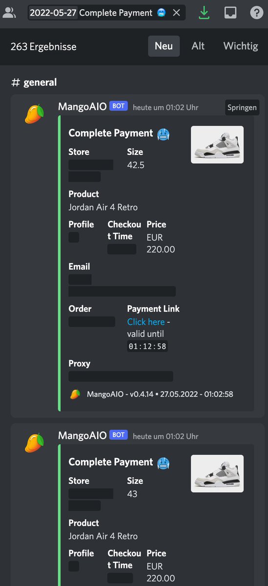 Arround 100 x Jordan 4 military paid

<a href="/MangoAIO/">MangoAIO</a> <a href="/aio_success/">Mango Success</a> <a href="/AdonisBots/">AdonisBots</a> 

<a href="/RetailByRampage/">Rampage Retail</a> 

<a href="/EscapeNotify/">Escape</a> 
<a href="/Venom_Cooks/">VenomCooks</a> 

<a href="/FNFbyPeteR/">FNF by PeteR</a> 
@bobsbricks