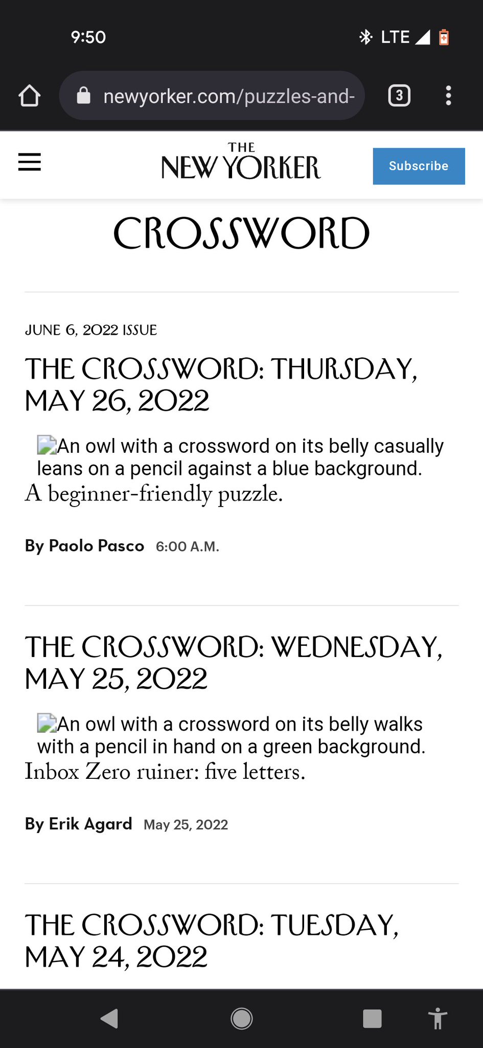 an owl with a crossword on its belly on Twitter "something that made