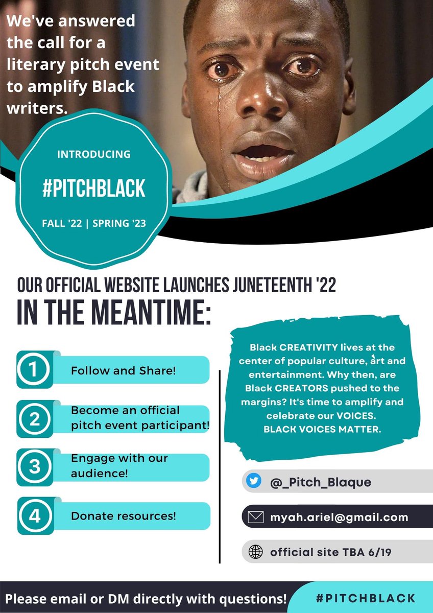 Would love for folks to follow and share a pitch event we're working on to uplift Black voices called #PitchBlack. @_Pitch_Blaque

#qpocchat