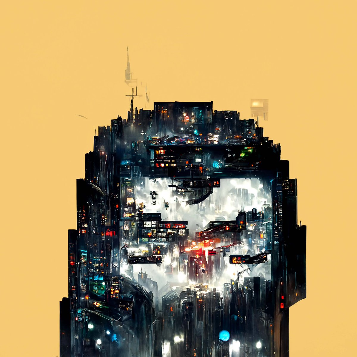 The closer you look the more you get sucked in <a href="/aimoonbirds/">AI Nightbirds</a>
