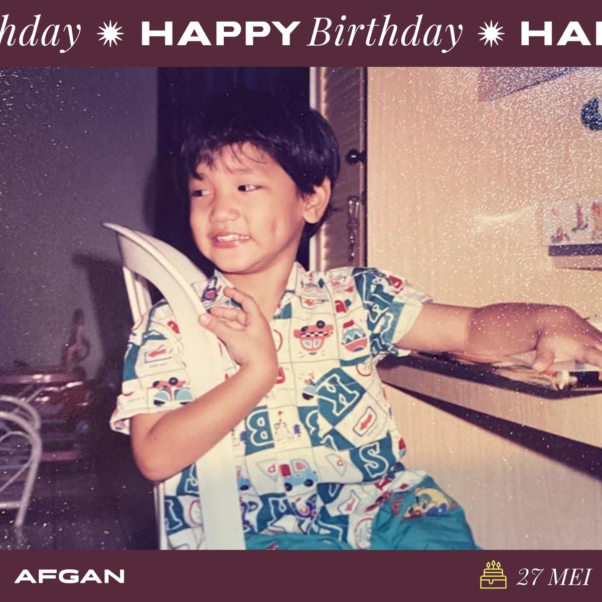 TrinityOptimaP's tweet photo. Cheers to your new age, new hope, and NEW SONG!!🥂
Happy birthday @afgan__
#HappyBirthday #Afgan #BahagiaSelalu #27052022 #SWBSR #SoWrongButSoRight https://t.co/0sE9uox0xz