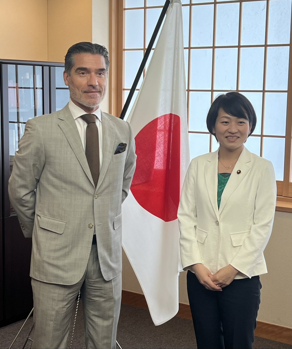 vitorsereno7's tweet image. Yesterday I was received by the State Minister for Foreign Affairs, @_SuzukiTakako_. We discussed prospects to further deepen our (excellent) bilateral relations, including in the #UNOConference to be held in #Lisbon and #ExpoKansai2025. Thank you very much for the warm welcome.