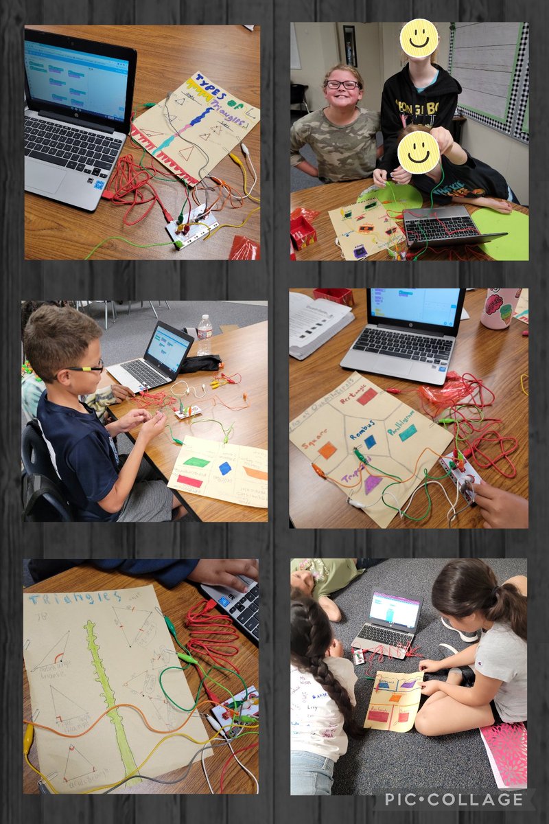Makey Makey for the BIG win today!!! Students created interactive posters with programmed sound codes to make their posters come to life!! They loved it, I loved it, and the smiles were priceless!!! <a href="/BowiePatriots/">Bowie Elementary School</a>