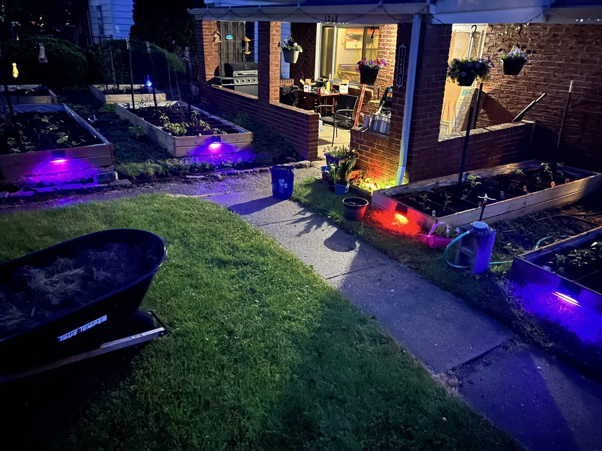 I wanted to overclock my garden so I added RGB LEDs