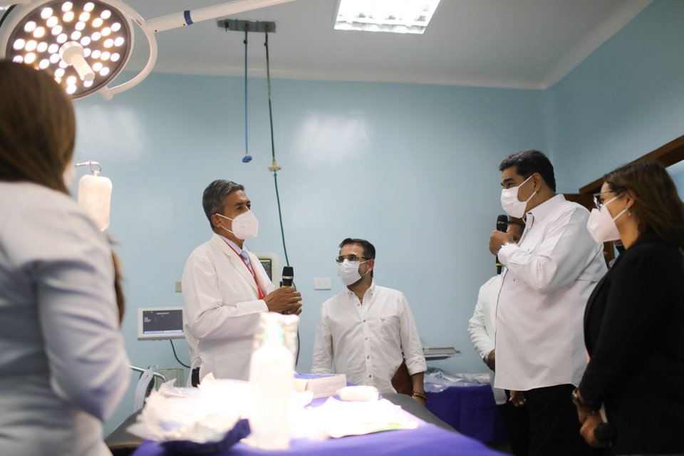 ViceVenezuela's tweet photo. #AsíLoDijo || Presidente @NicolasMaduro: Los hospitales del país deben garantizar la salud gratuita, universal y de calidad.

#26May 

Leer más: https://t.co/WRIV1c9H5q https://t.co/5gbwAwOiUH