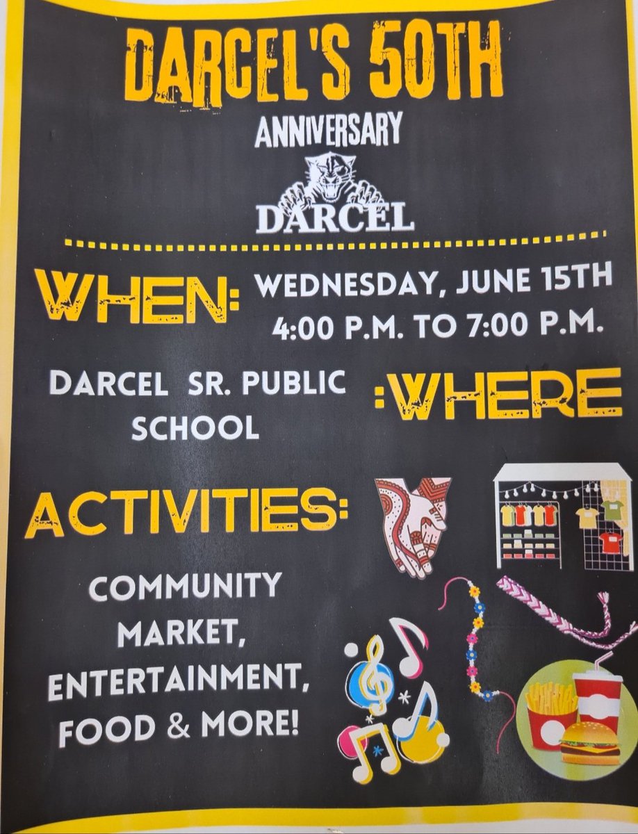 Darcel's 50th Anniversary. Come and join us.
