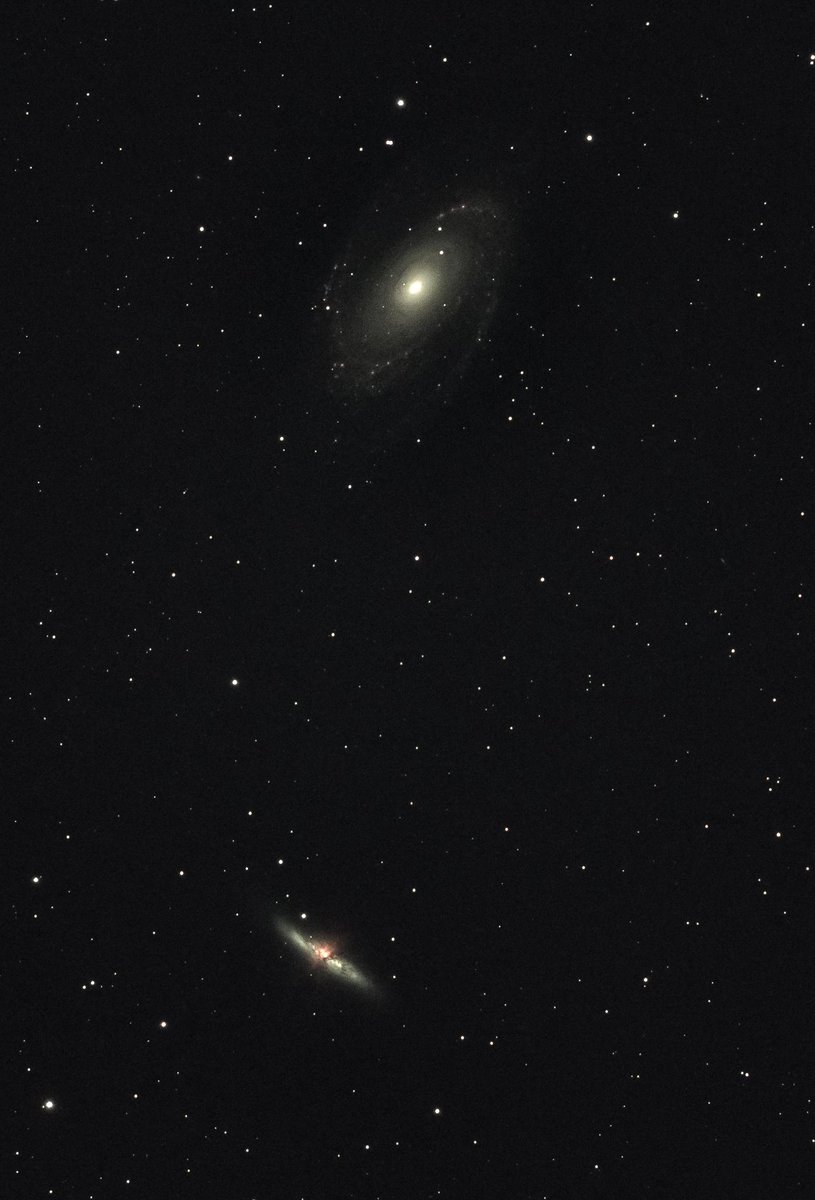 astrophotosnap's tweet photo. M81 and M82 https://t.co/9T8siBrQgf