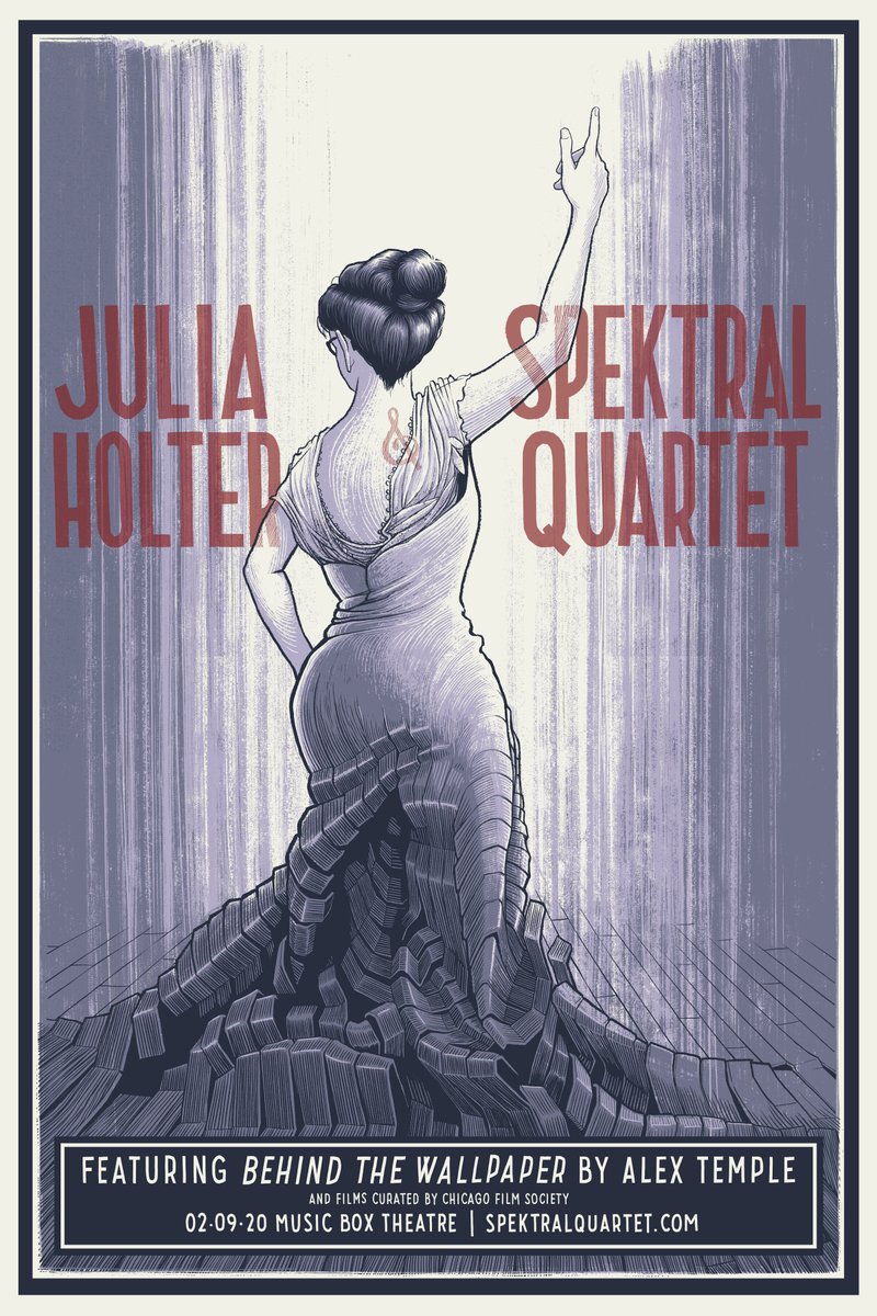 Spektral Quartet (@spektralquartet) on Twitter photo One of our last events before the pandemic was ‘Behind the Wallpaper’ at <a href="/musicboxtheatre/">Music Box Theatre</a>…and with your help, we’ll record this enigmatic song cycle to vinyl this month!
bit.ly/support-btw One of our last events before the pandemic was ‘Behind the Wallpaper’ at <a href="/musicboxtheatre/">Music Box Theatre</a>…and with your help, we’ll record this enigmatic song cycle to vinyl this month!
bit.ly/support-btw