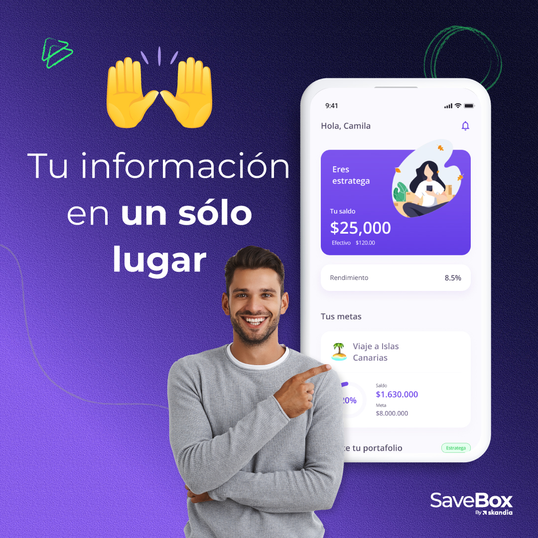 Savebox_Mx's tweet photo. Con SaveBox #ahorras y recibes #rendimientos💰 ya que tu #dinero, además de estar super #seguro y cuidado, se #invierte en opciones que le agreguen un extra a tu #ahorro😉. Entra aquí para conocer más 👉https://t.co/kqWxLaCrnl https://t.co/rHmHkpO8Q4
