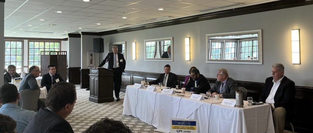 ACECNJ's tweet photo. This morning we hosted a General Membership Breakfast with South Jersey Chief Engineers discussing topics relevant to the region. #engineering #newjersey #acecnj #acecnational #acec https://t.co/MsvA01B6Bh