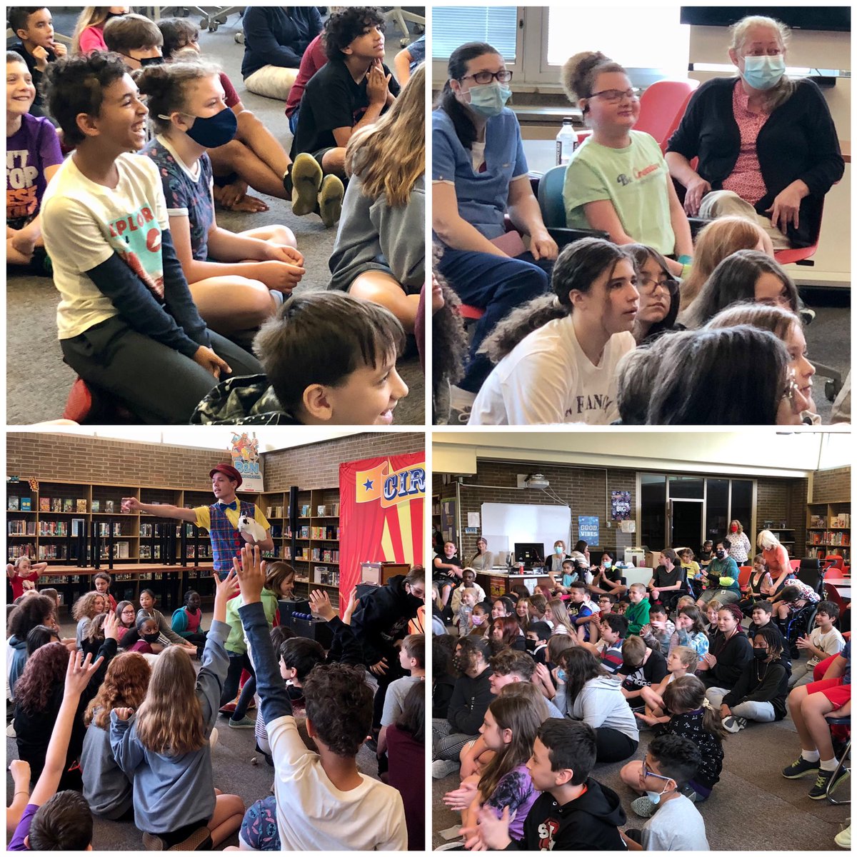 Thanks to PTA’s generosity, our 5th graders enjoyed a magical day at the “circus”. It was fun — with an educational spin! I highly recommend Balloons by Blake! <a href="/PCSDShiloh/">PCSD Shiloh</a> <a href="/ParmaSchools/">Parma City School District</a>