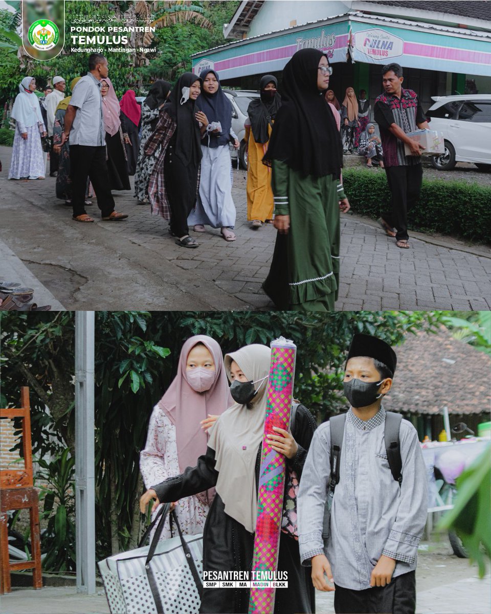 Ponpes_Temulus's tweet photo. Allahumma...Ya Allah...
Yang datang dari berbagai daerah menuju Kampung santri, Pesantren Temulus ini adalah hamba² yang tergerak dan terpanggil semata² karena taufiq dan hidayah_MU. Sungguh...semuanya adalah hamba² yang telah ENGKAU pilih dan ENGKAU sayangi.
#santri #temulus https://t.co/T4tmBcLu26