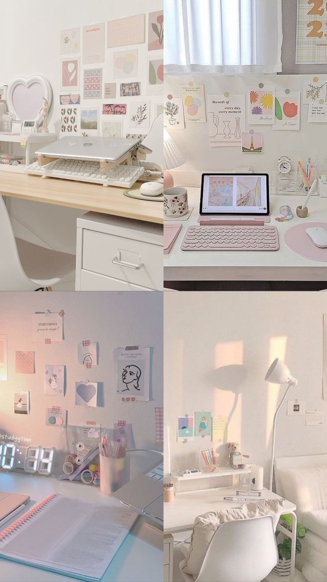 ✨Kumpulan barang aesthetic untuk meja belajar✨