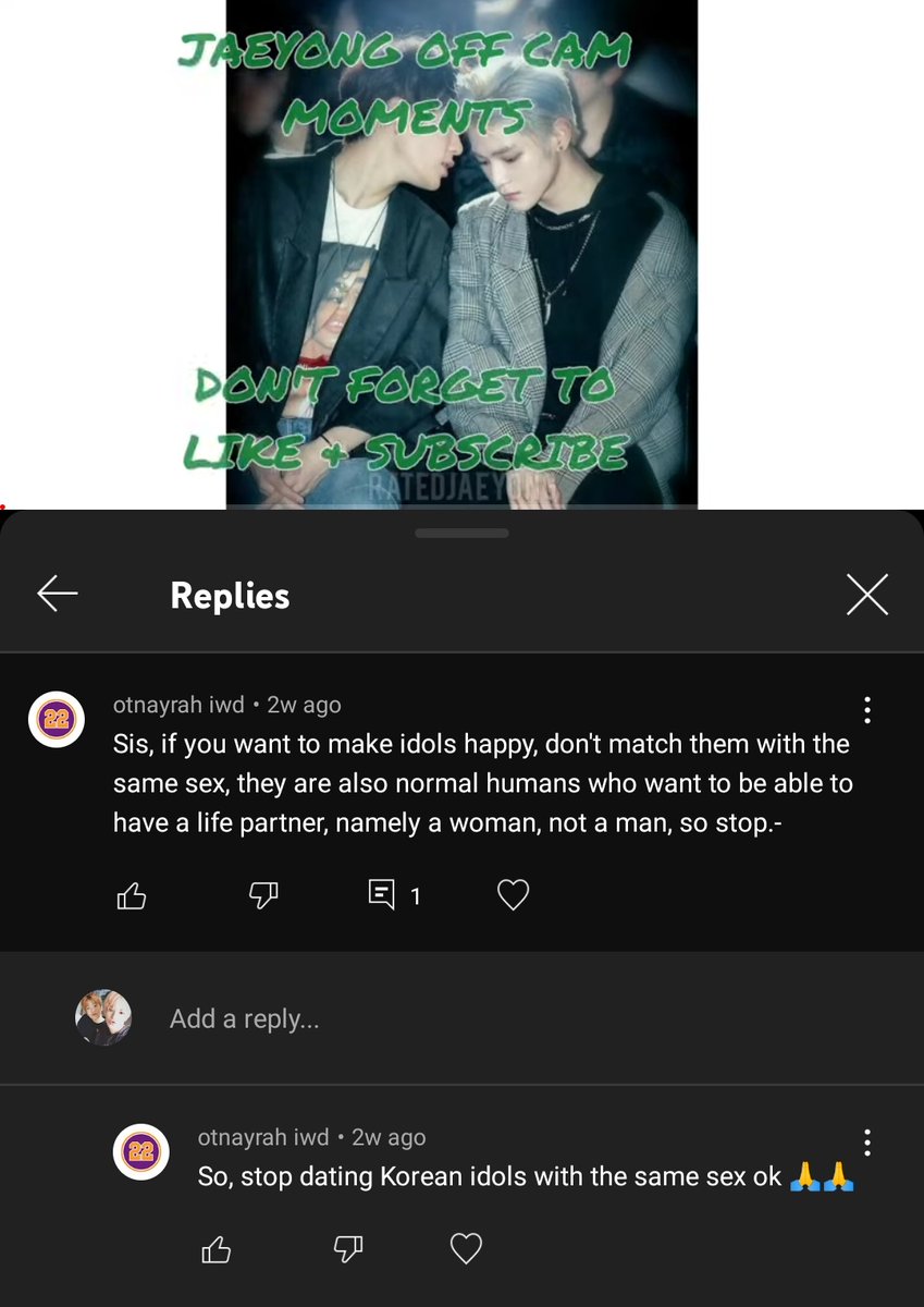 "normal humans" 

wow 

this was the rudest comment i've ever received, idk what to say

#jaeyong

(video link youtu.be/uaamEYlCLoY )