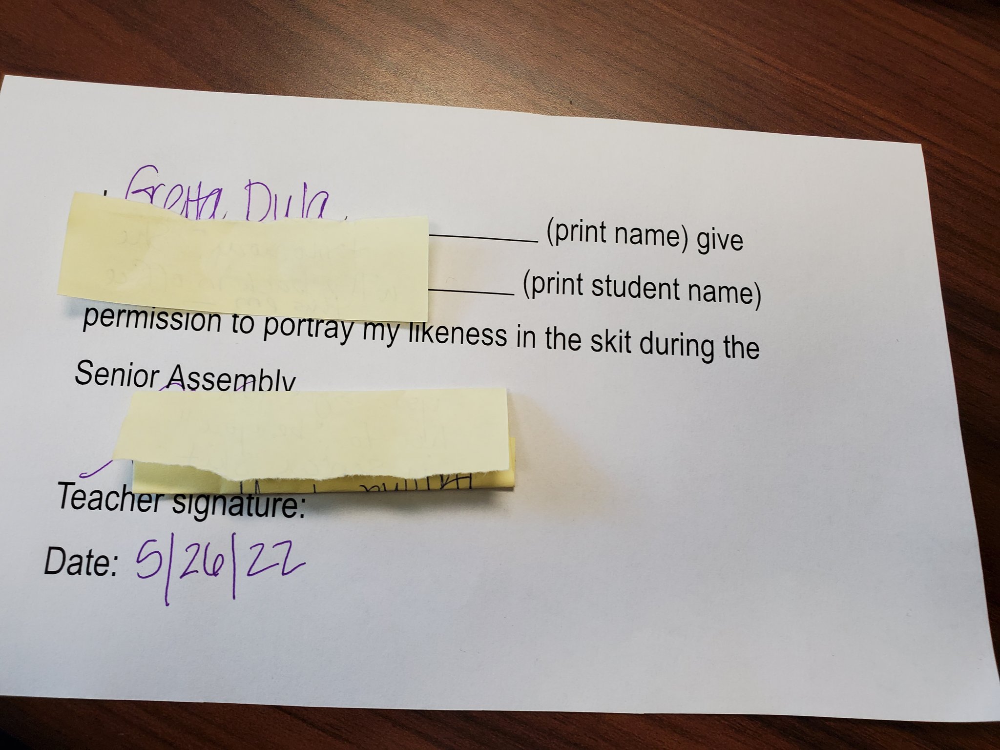 Sanderson High School / Twitter