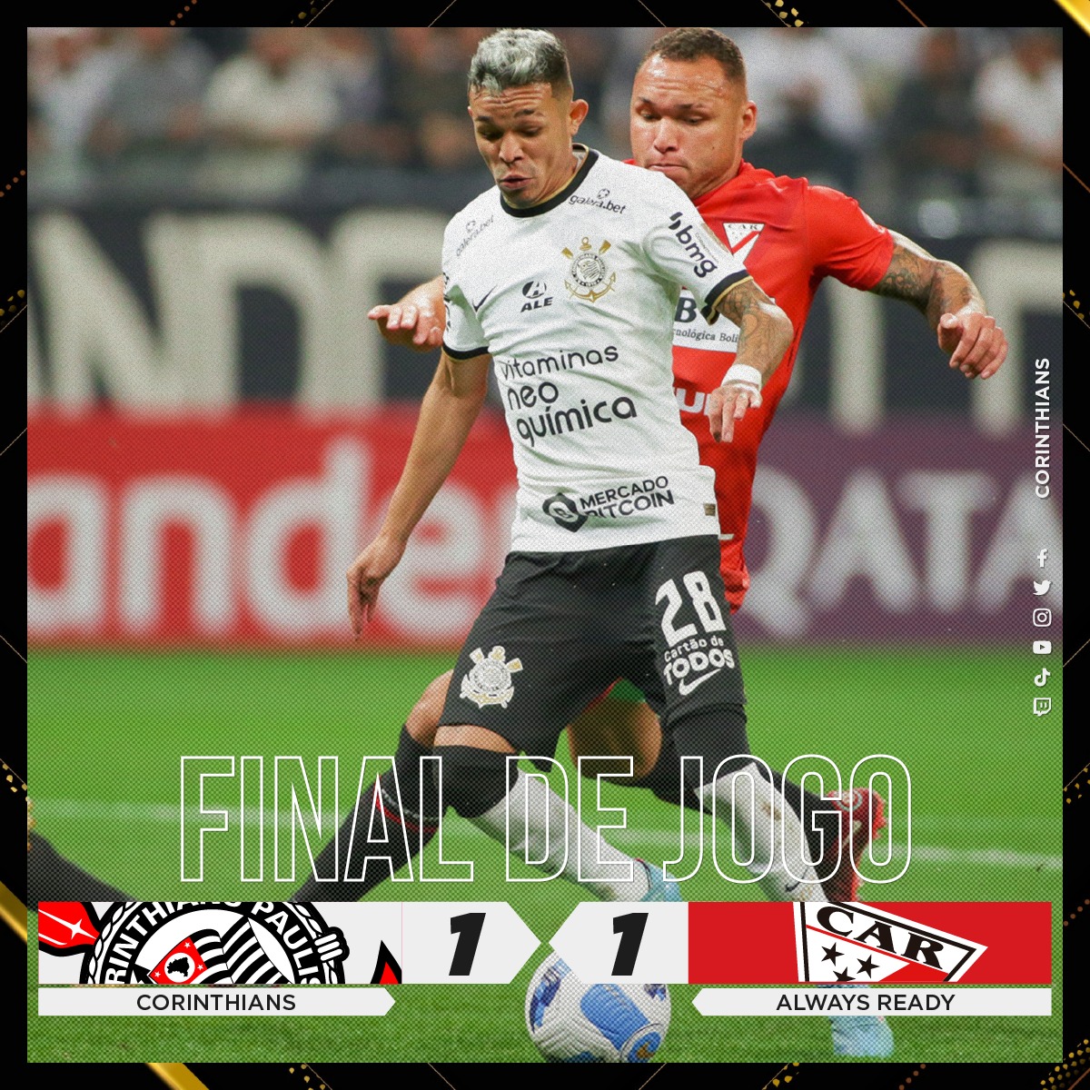 Corinthians tweet media