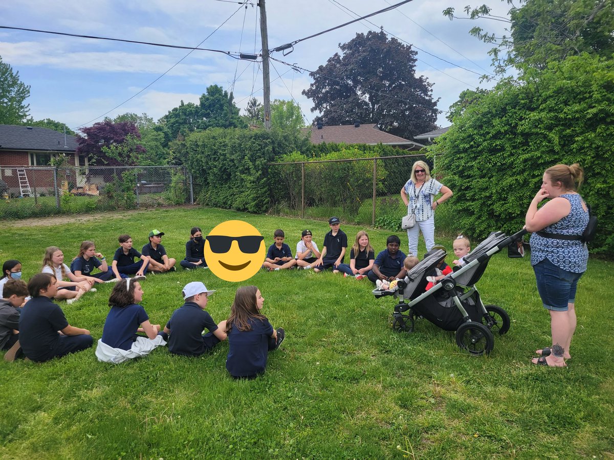 Look who came to visit us today!😍 Today was a very special day as we had the opportunity to meet our tiny teacher, Emilia! It's been a pleasure watching you grow! 💜 <a href="/ADayatStRaphs/">St. Raphael School</a> <a href="/RootsofEmpathy/">Roots of Empathy</a> <a href="/Kathy_C_Y_C/">Kathy</a> <a href="/MissMillarCYC/">Ashley Fazzari (she/her)</a>