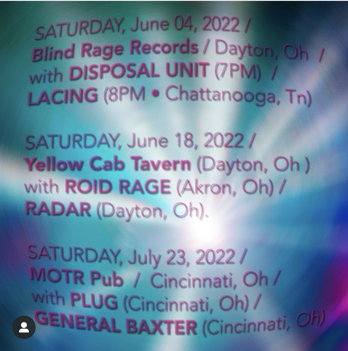 We’ve got some local shows coming up soon!