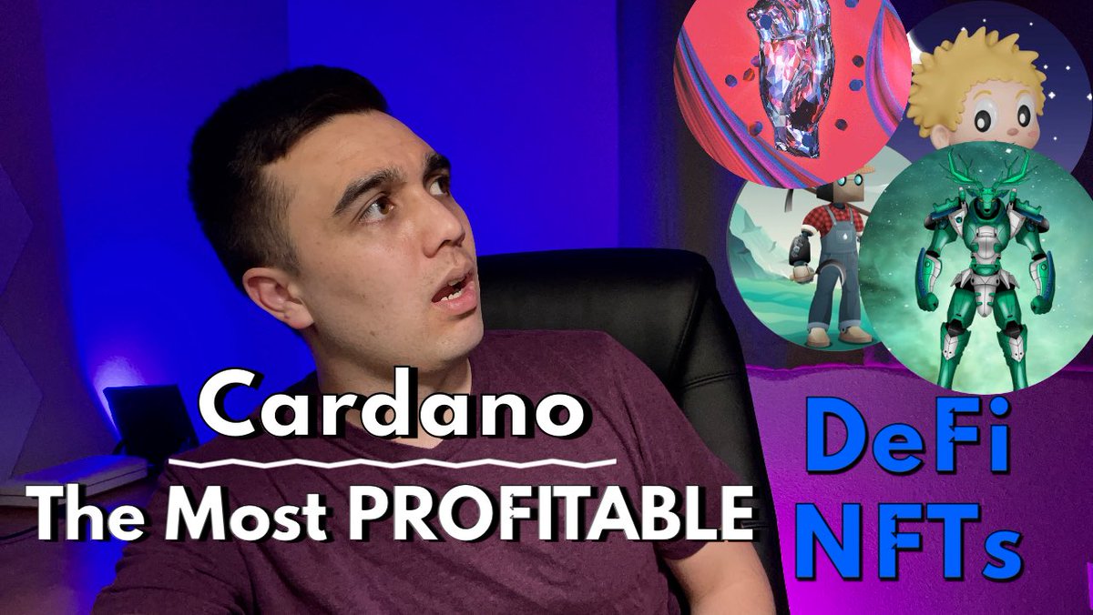 LGC_Josh's tweet photo. I almost forgot to post today’s video! Top DeFi #NFTs breaking out in the #Cardano ecosystem. @VyFiOfficial @MELD_labs @anetaBTC @liqwidfinance @GeniusyieldO @GeroWallet https://t.co/xQVDyNorAN