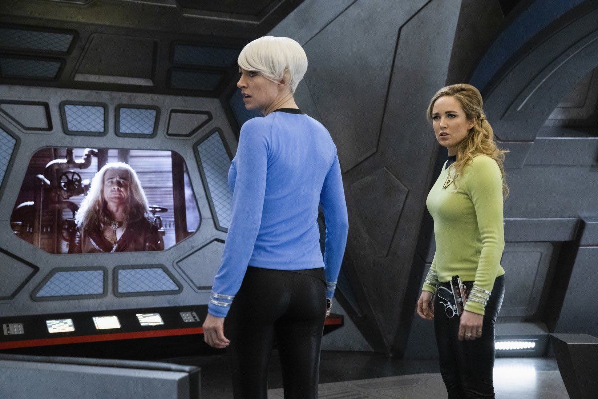 BamSmackPow's tweet photo. DC’s Legends of Tomorrow’s iconic episode “The One Where We’re Trapped On TV” aired on The CW two years ago today. 

#SaveLegendsOfTomorrow❤️ https://t.co/64lXwXtSbj